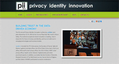 Desktop Screenshot of privacyidentityinnovation.com